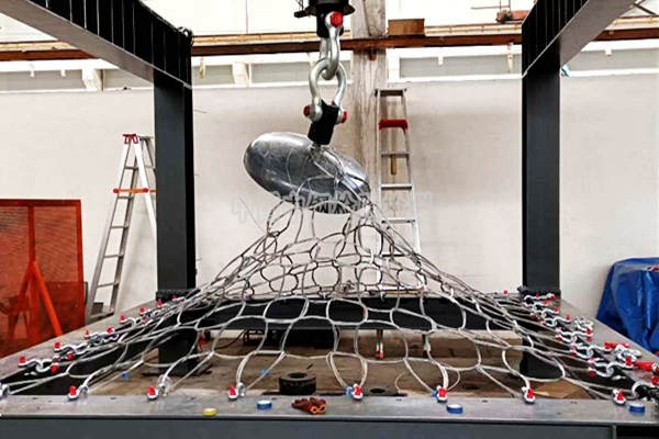 邊坡防護網(wǎng)抗頂破力試驗