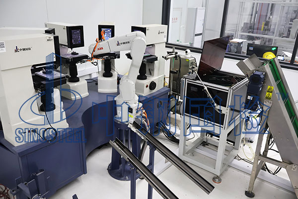 錨具用夾片全自動(dòng)洛氏硬度檢測(cè)系統(tǒng)