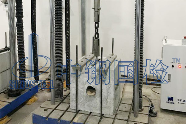 預(yù)埋槽道拉拔試驗(yàn)